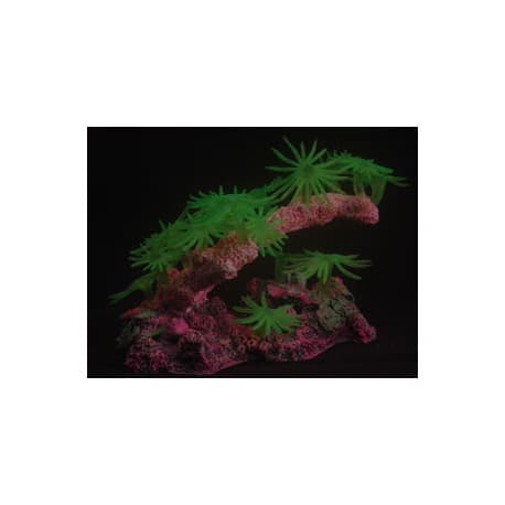 Декор для аквариума Зеленый, 18x9x7 см