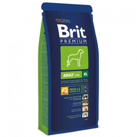 Брит 15кг Brit Premium Adult XL для взрослых собак гигантских пород, 