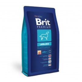 Брит 8кг Brit Premium Lamb&Rice Гипоаллергенный корм для всех пород