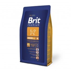 Брит 3кг Brit Premium Senior M для пожилых собак средних пород