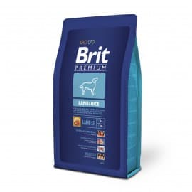 Брит 3кг Brit Premium Lamb & Rice Гипоаллергенный корм для всех пород