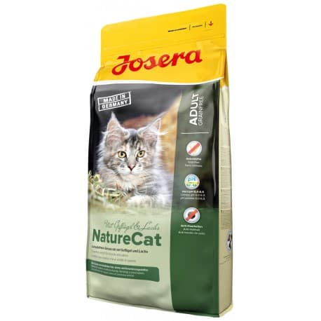 Josera NatureCat (Adult Sensitive 33/20) беззерновой корм для кошек и котят от 6 месяцев, 10 кг