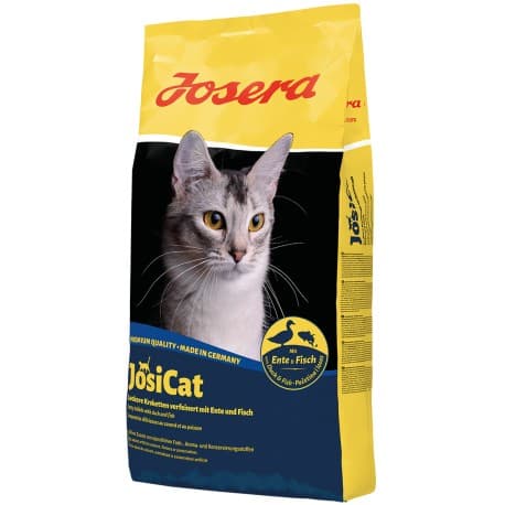 Josera JosiCat Duck & Fish (Adult 27/9) полнорационный корм для взрослых кошек, 18 кг