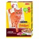 Friskies Корм сухой полнорационный для взрослых кошек с мясом и полезными овощами (0,4 кг.)