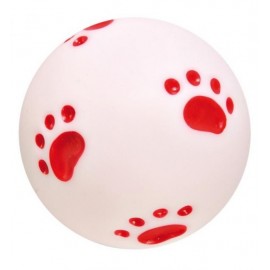 Игрушка TRIXIE для собаки "Мяч с лапками", винил, со звуком, диаметр 10 см