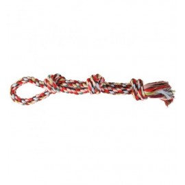 Игрушка TRIXIE для собаки "DENTAfun" в виде верёвки с 3 узлами, хлопковая 500г/60 см