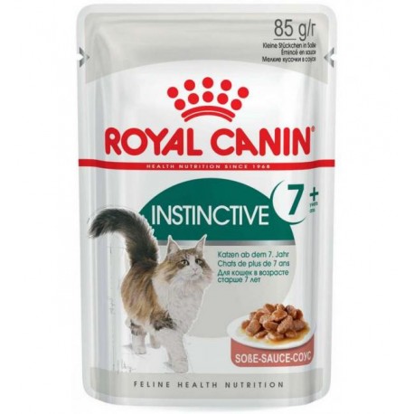 Пресервы ROYAL CANIN INSTINCTIVE +7 in GRAVY кусочки в соусе (0,085 кг.)