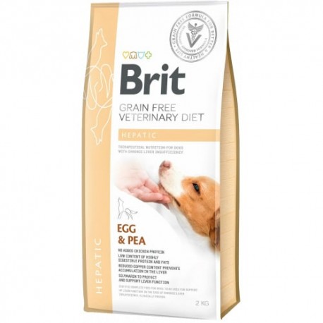 Сухой корм Brit VDD Hepatic беззерновая диета для собак при печеночной недостаточности (2 кг)