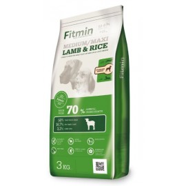 Сухой корм Fitmin MEDIUM MAXI Lamb/Rice для собак средних и крупных пород, ягненок с рисом (3 кг)