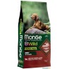 Сухой беззерновой корм Monge BWILD ADULT LAMB для взрослых собак всех пород с ягненком (12 кг)