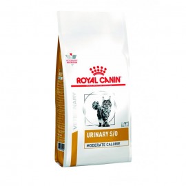 Сухой корм ROYAL CANIN Urinary S/O Moderate Calorie feline для кошек при лечении и проф-ке мочекаменной болезни (0,4 кг.)