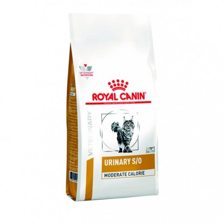 Сухой корм ROYAL CANIN Urinary S/O Moderate Calorie feline для кошек при лечении и проф-ке мочекаменной болезни (0,4 кг.)