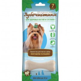 Зубочистики "Кальциевые" для собак мелких пород, 12 шт (0,420 кг)