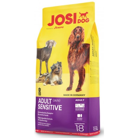 Josera Sensitive (Adult Sensitive 25/13) для взросл. собак всех пород с чувств. пищеварением, 20 кг
