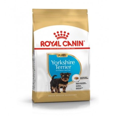 Сухой корм ROYAL CANIN YORKSHIRE JUNIOR для щенков йоркширских терьеров и щенков мелких пород весом 1-4 кг. (2-10 мес) 0,5 кг