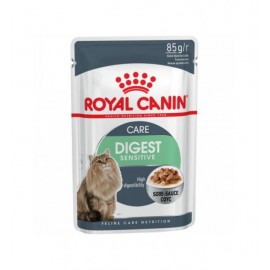 Пресервы ROYAL CANIN DIGEST Sensitive кусочки в соусе для улучшения пищеварения у кошек старше 1 года (0,085 кг.)