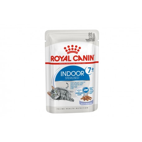 Влажный корм ROYAL CANIN Indoor Sterilised in Jelly, кусочки в желе (85 г)