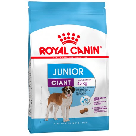 Сухой корм ROYAL CANIN Giant Junior - корм для щенков с 8 до 18/24 месяцев 15 кг