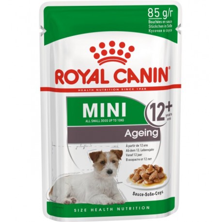 Влажный корм ROYAL CANIN MINI AGEING для собак, в соусе (0,085 кг)