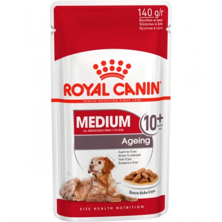 Влажный корм ROYAL CANIN MEDIUM AGEING для собак, в соусе (0,14 кг)