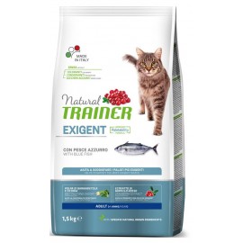 Сухой корм Trainer Natural для взрослых привередливых кошек от 1 года, с мясом рыбы Луфарь (1,5 кг)