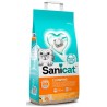 Наполнители для кошек и котов Sanicat 10л (8.4кг) CLUMPING DUO Комкующийся с ароматом ванили и мандарина