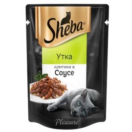 Влажный корм Sheba ломтики в соусе, утка (0,085 кг)