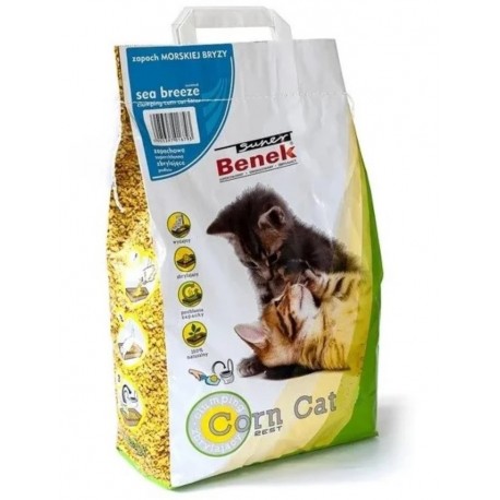 Super Benek Corn Cat кукурузный, 7л