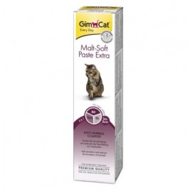 Паста GIMCAT для кошек Malt-Soft-Extra с эффектом выведения шерсти, 0,050 кг