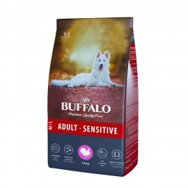 Сухой корм Mr. Buffalo M/L Sensitive для собак средних и крупных пород (индейка)14 кг.