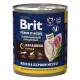 Брит Консервы д/собак Brit Premium BEEF&MILLET Говядина и пшено, 850г