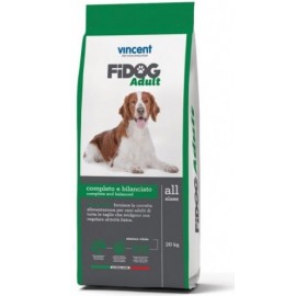 Vincent FIDOG Vitality Полнорационный корм для взрослых активных собак, 20 кг