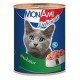 Монами консервы мясные Monami для кошек с индейкой (0,350 кг)