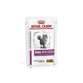 Пресервы ROYAL RENAL FELINE CHICKEN, влажная диета для кошек (0,085 кг.)