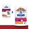 Влажный корм Hill's Prescription Diet i/d для кошек при расстройствах пищеварения, ЖКТ, с курицей 0,085 кг