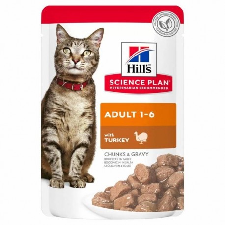 Hill's SP Feline Adult Turkey (с индейкой) 0,085 кг 