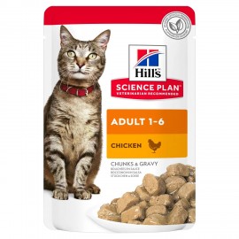 Hill's SP Feline Adult Chicken (с курицей) 0,085 кг 