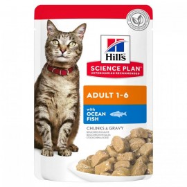 Hill's SP Feline Adult Ocean Fish (с рыбой) 0,085 кг