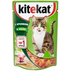 Kitekat Желе с кроликом (0,085 кг)