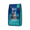 Сухой корм Brit Premium Cat Sensitive гипоалл. с ягненком д/кошек с чувств.пищеварением 8кг NEW 