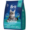 Сухой корм Brit Premium Cat Sensitive с курицей д/кошек с чувств.пищеварением 2кг