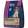 Сухой корм Brit Premium для взрослых собак мелких пород (1 кг)