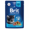 Brit Premium д/котят Chicken Chunks for Kitten Курица для котят, 85г