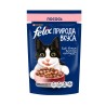 Влажный корм Felix Природа вкуса для взрослых кошек, с лососем в соусе 75 гр