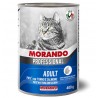 Консервы Morando Professional Tuna and Salmon Pate для кошек, паштет с лососем и тунцом (0,4 кг)