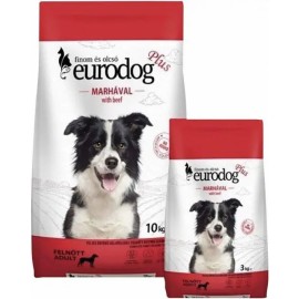 Сухой корм Euro dog для собак с говядиной (10 кг)