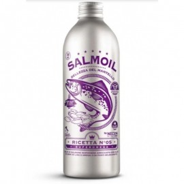 Necon Salmoil Healthy Skin and Shiny Coat Ricetta №5 Superomega лососевое масло для здоровья кожи и шерсти 0,25л
