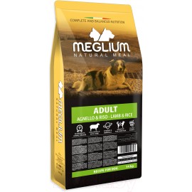 Меглиум сухой корм MEGLIUM Lamb & Rice для собак с чувствительным пищеварением, ягненок (14 кг)