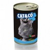 Консервы для кошек Adragna Cat&Co Salmone & Tuna, паштет из лосося и тунца, 405г