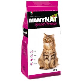 MAMYNAT Cat корм для взрослых кошек, курица и индейка (20 кг)